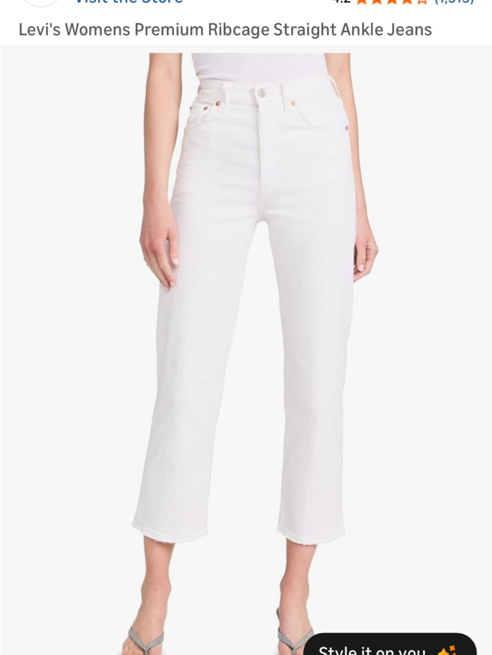 Levi’s Ribcage Jeans - Picture 2 of 2